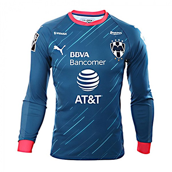 Camiseta Monterrey 2ª ML 2018-2019 Azul